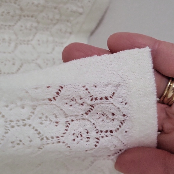 Ruby Rd. Open Knit Cardigan - Picture 4 of 7